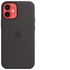 Apple Custodia MagSafe in silicone per iPhone 12 mini - Nero