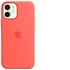 Apple Custodia MagSafe in silicone per iPhone 12 mini Rosarancio