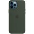 Apple Custodia MagSafe in silicone per iPhone 12 Pro Max Verde Cipro