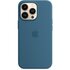 Apple Custodia MagSafe in silicone per iPhone 13 Pro Azzurro fiordo
