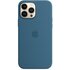 Apple Custodia MagSafe in silicone per iPhone 13 Pro Max Azzurro fiordo