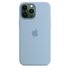 Apple Custodia MagSafe in silicone per iPhone 13 Pro Max - Celeste nebbia