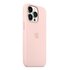 Apple Custodia MagSafe in silicone per iPhone 13 Pro Rosa creta