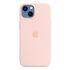 Apple Custodia MagSafe in silicone per iPhone 13 Rosa Creta