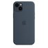 Apple Custodia MagSafe in silicone per iPhone 14 Plus - Blu tempesta