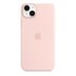 Apple Custodia MagSafe in silicone per iPhone 14 Plus - Rosa creta