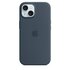 Apple Custodia MagSafe in silicone per iPhone 15 - Blu tempesta