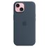 Apple Custodia MagSafe in silicone per iPhone 15 - Blu tempesta