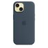 Apple Custodia MagSafe in silicone per iPhone 15 - Blu tempesta