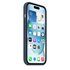 Apple Custodia MagSafe in silicone per iPhone 15 - Blu tempesta