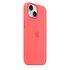 Apple Custodia MagSafe in silicone per iPhone 15 - Guava