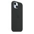 Apple Custodia MagSafe in silicone per iPhone 15 - Nero