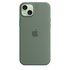 Apple Custodia MagSafe in silicone per iPhone 15 Plus - Cipresso