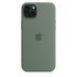 Apple Custodia MagSafe in silicone per iPhone 15 Plus - Cipresso