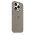 Apple Custodia MagSafe in silicone per iPhone 15 Pro - Grigio creta