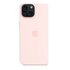 Apple Custodia MagSafe in silicone per iPhone 15 - Rosa confetto