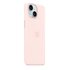 Apple Custodia MagSafe in silicone per iPhone 15 - Rosa confetto