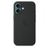 Apple Custodia MagSafe in silicone per iPhone 16 - Nero