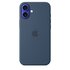 Apple Custodia MagSafe in silicone per iPhone 16 Plus - Denim