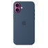 Apple Custodia MagSafe in silicone per iPhone 16 Plus - Denim