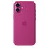 Apple Custodia MagSafe in silicone per iPhone 16 Plus - Fucsia