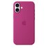 Apple Custodia MagSafe in silicone per iPhone 16 Plus - Fucsia