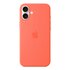 Apple Custodia MagSafe in silicone per iPhone 16 Plus – Mandarancio