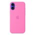 Apple Custodia MagSafe in silicone per iPhone 16 Plus – Rosa peonia