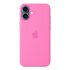 Apple Custodia MagSafe in silicone per iPhone 16 Plus – Rosa peonia