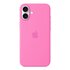 Apple Custodia MagSafe in silicone per iPhone 16 Plus – Rosa peonia