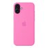 Apple Custodia MagSafe in silicone per iPhone 16 Plus – Rosa peonia