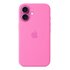Apple Custodia MagSafe in silicone per iPhone 16 – Rosa peonia