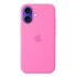 Apple Custodia MagSafe in silicone per iPhone 16 – Rosa peonia