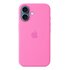 Apple Custodia MagSafe in silicone per iPhone 16 – Rosa peonia