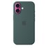 Apple Custodia MagSafe in silicone per iPhone 16 - Verde lago