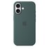 Apple Custodia MagSafe in silicone per iPhone 16 - Verde lago