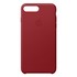 Apple Custodia per iPhone 7/8 Plus Sottile Pelle Rosso