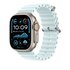 Apple Estensione per cinturino Ocean blu ghiaccio (49 mm) - Titanio naturale