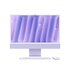 Apple iMac Apple M M4 59,7 cm (23.5") 4480 x 2520 Pixel PC All-in-one 16 GB 512 GB SSD macOS Sequoia Wi-Fi 6E (802.11ax) Viola