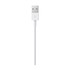 Apple Lightning - USB 2m USB A Lightning Bianco cavo per cellulare
