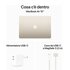 Apple MacBook Air 15'' M3 chip con core 8 CPU e core 10 GPU, 16GB, 512GB SSD Galassia