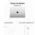 Apple MacBook Pro 16'' M3 Max chip con 16‑core CPU e 40‑core GPU, 1TB SSD - Argento