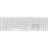 Apple Magic Keyboard con Touch ID e tastierino numerico per Mac con chip Apple Bianco