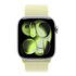 Apple MFFF4ZM/A accessorio indossabile intelligente Band Giallo Nylon, Poliestere riciclato, Spandex