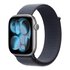 Apple MFFH4ZM/A accessorio indossabile intelligente Band Blu Nylon, Poliestere riciclato, Spandex