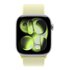 Apple MFFL4ZM/A accessorio indossabile intelligente Band Giallo Nylon, Poliestere riciclato, Spandex