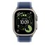 Apple MFT74ZM/A accessorio indossabile intelligente Band Blu Titanio, Poliestere, Spandex, Nylon