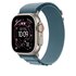Apple MFTK4ZM/A accessorio indossabile intelligente Band Blu Titanio, Poliestere, Spandex