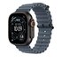 Apple MGCK4ZM/A accessorio indossabile intelligente Band Blu Fluoroelastomero, Titanio