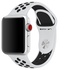 Apple MQWH2ZM/A accessorio per smartwatch Fluoroelastomero Nero, Platino